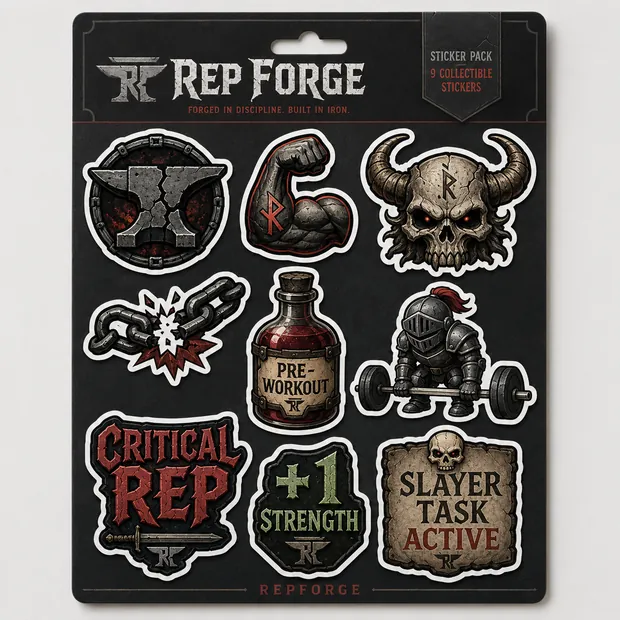 RepForge sticker pack